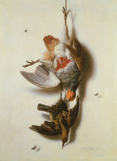 Stilleven van dood wild, 17e eeuw door Jacobus Biltius